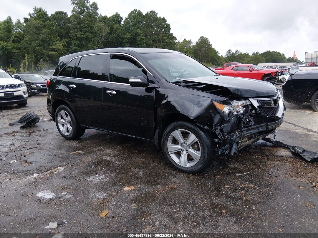 2013 Acura Mdx Technology Package Tech view, angle 1