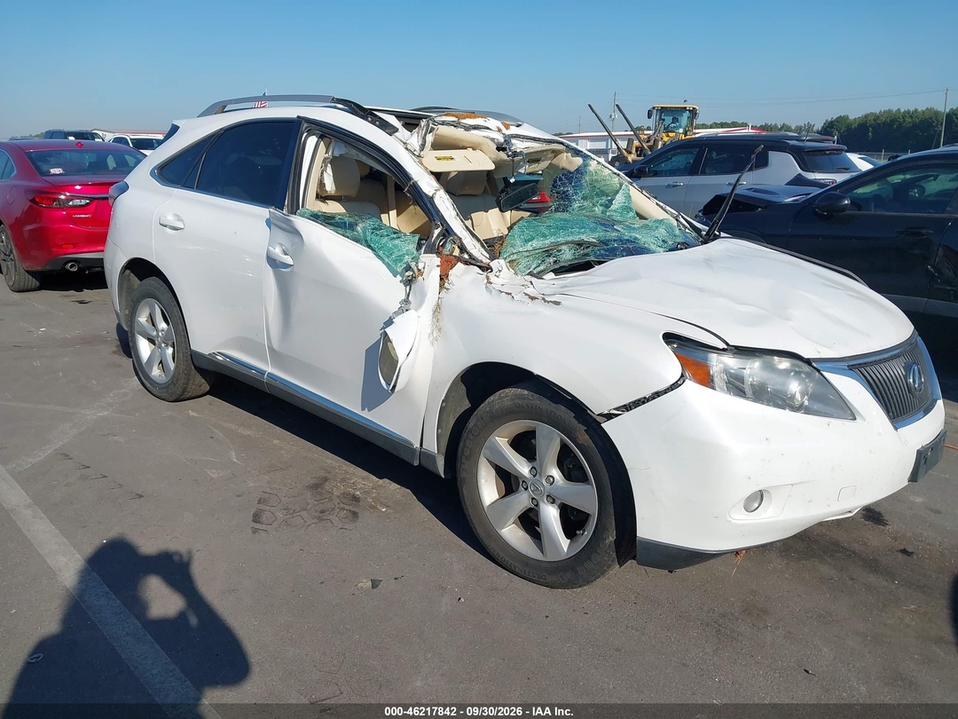 Vista de 2011 Lexus Rx 350, ángulo 1
