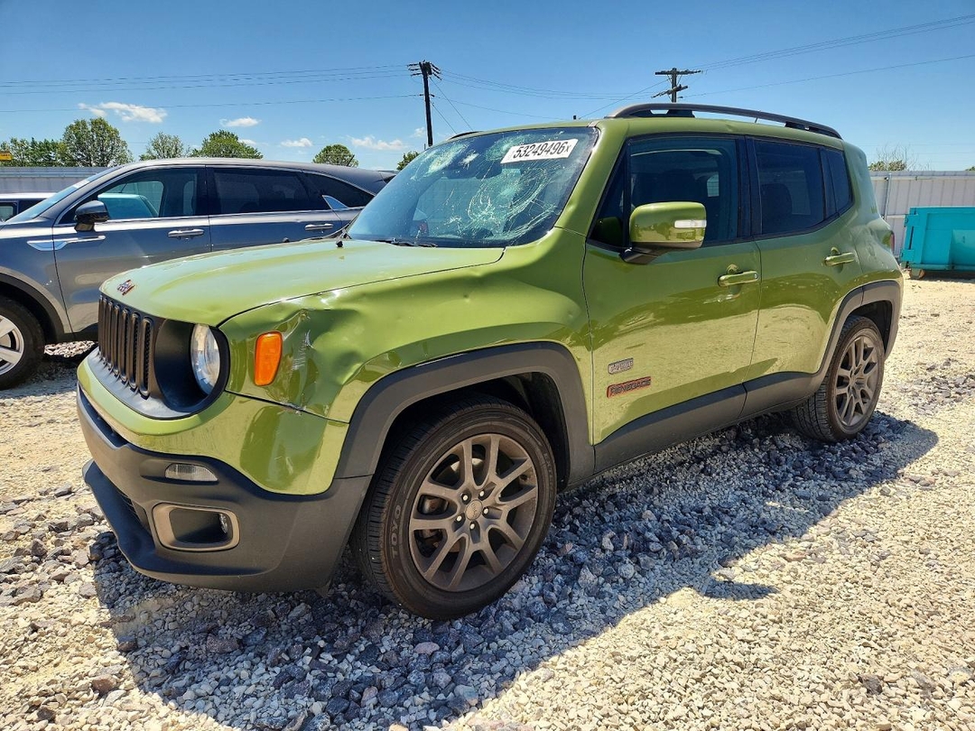 Vista de 2016 JEEP RENEGADE LATITUDE, ángulo 1
