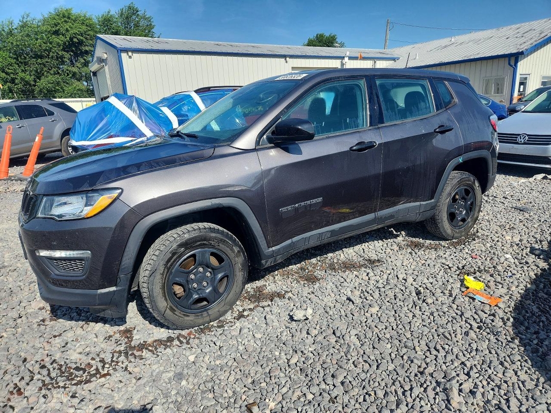 Vue de 2019 JEEP COMPASS SPORT, angle 1
