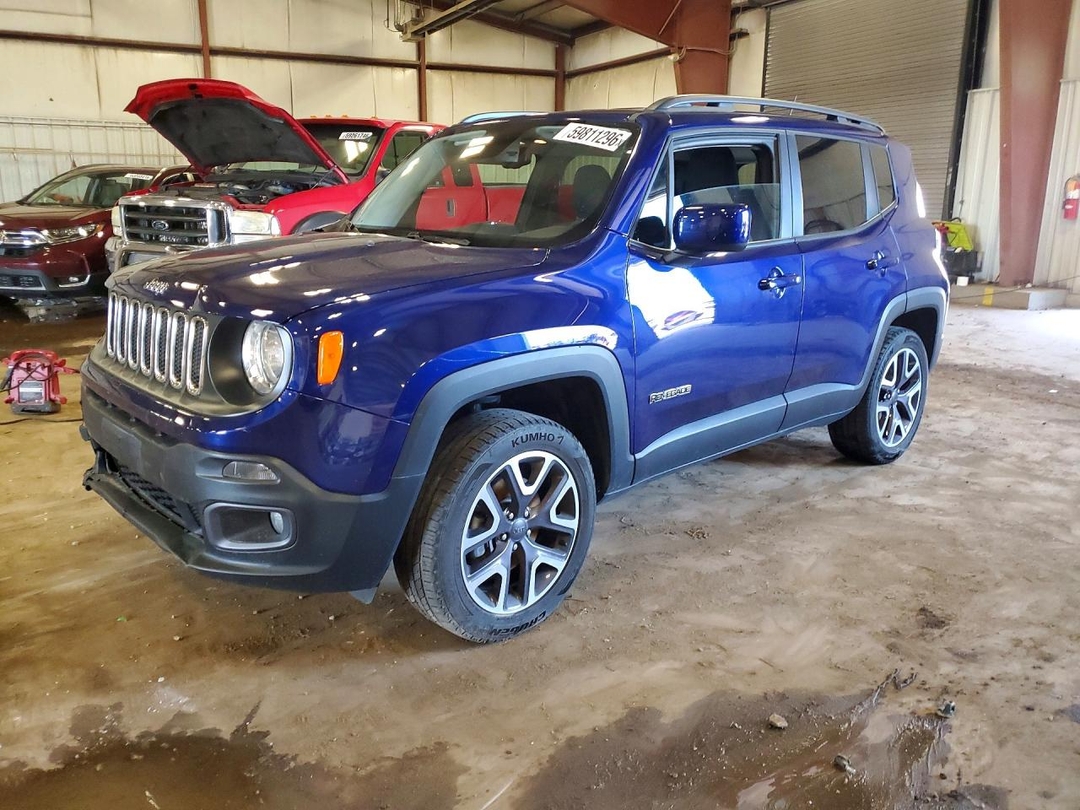 Vista de 2016 JEEP RENEGADE LATITUDE, ángulo 1