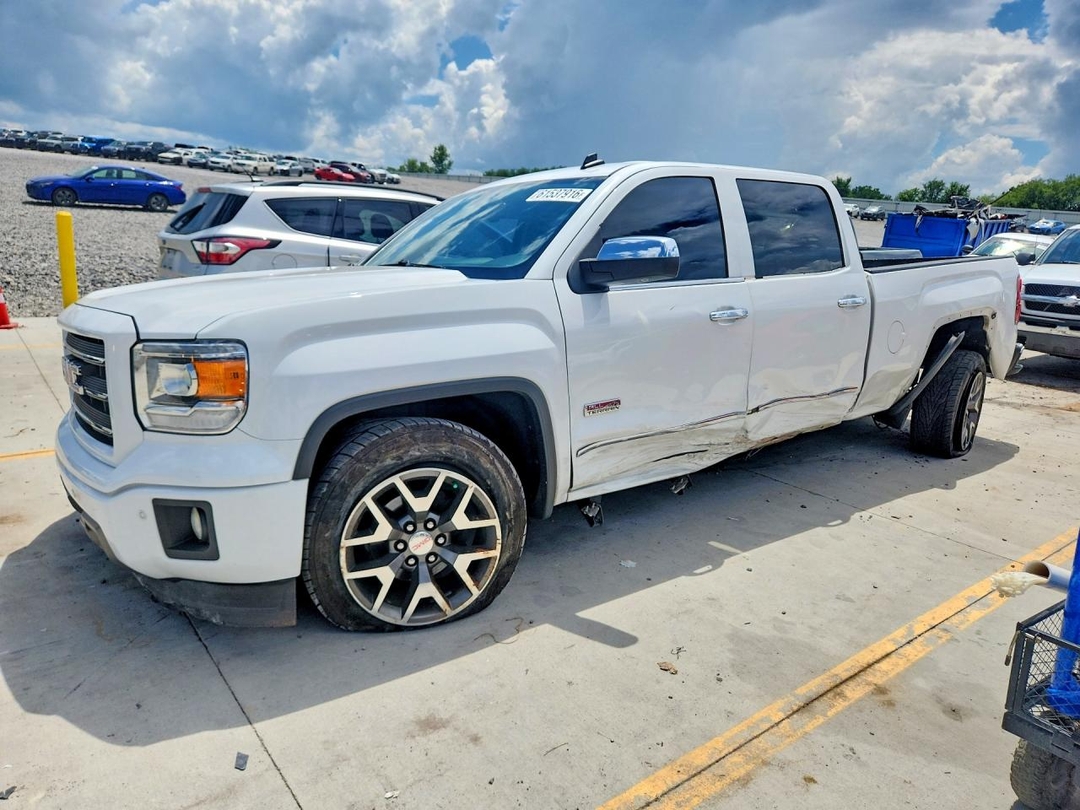 Вид 2014 GMC SIERRA K1500 SLT, угол 1