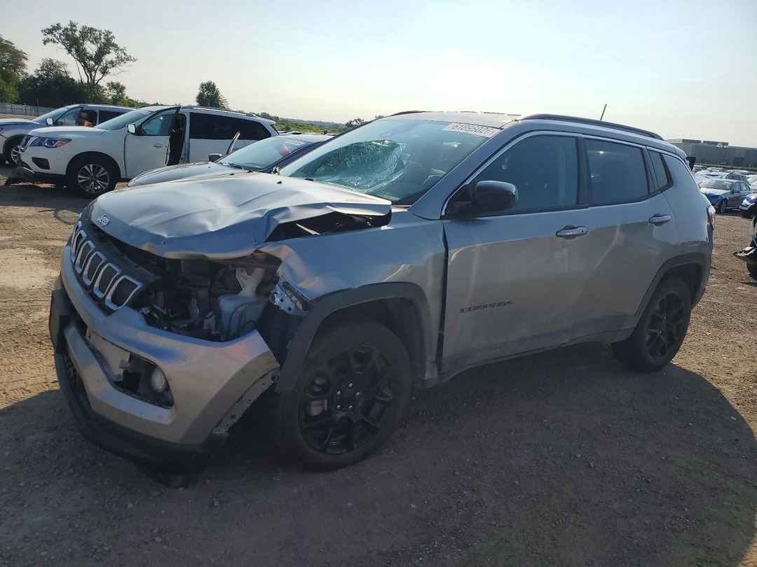 2022 JEEP COMPASS view, angle 1