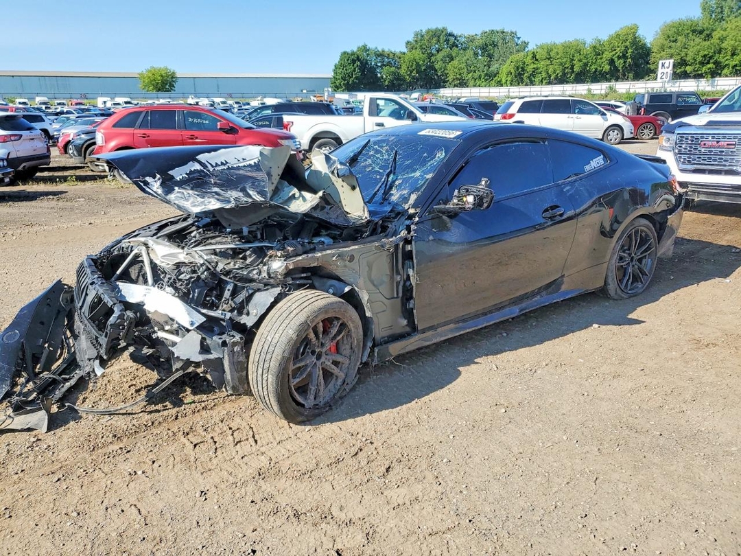 2021 BMW M440XI view, angle 1