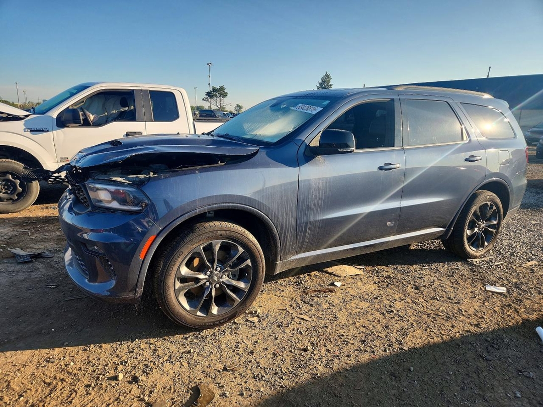 Вид 2021 DODGE DURANGO GT, угол 1