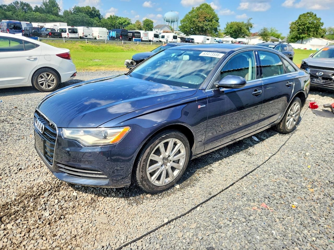 Вид 2013 AUDI A6 PREMIUM PLUS, угол 1