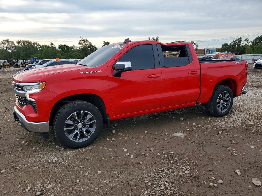 Vedere 2023 CHEVROLET SILVERADO K1500 LT-L, unghi 1