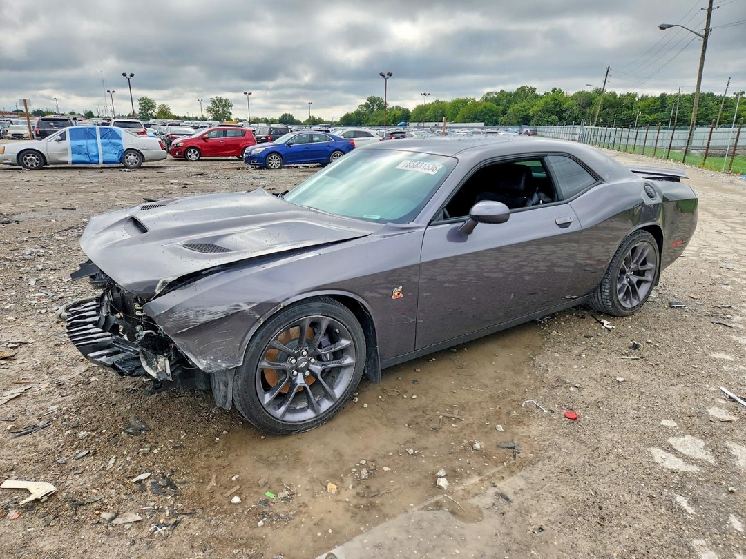 Вид 2023 DODGE CHALLENGER R/T SCAT PACK, угол 1