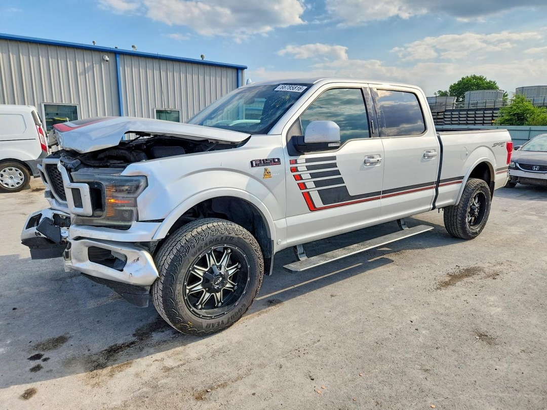 Vista de 2018 FORD F150 SUPERCREW, ángulo 1