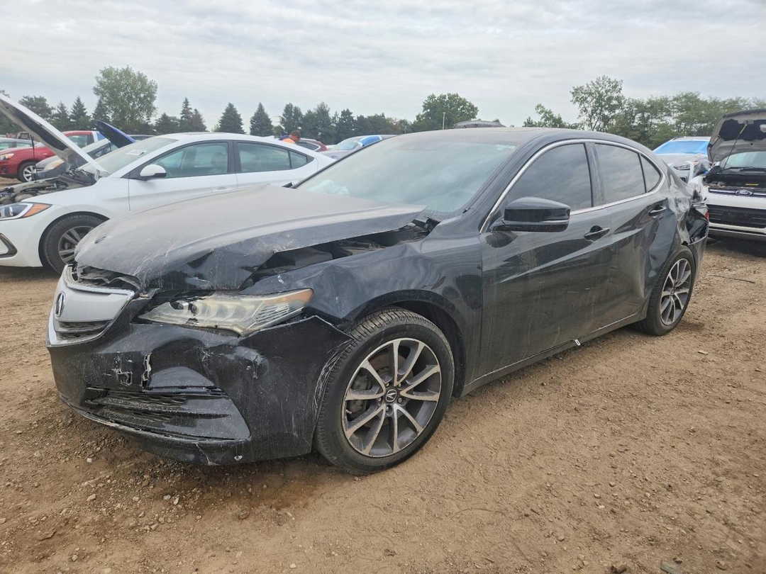 2015 ACURA TLX TECH view, angle 1