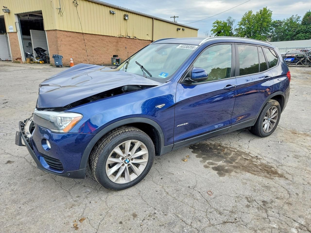 منظر 2017 BMW X3 XDRIVE28I، زاوية 1