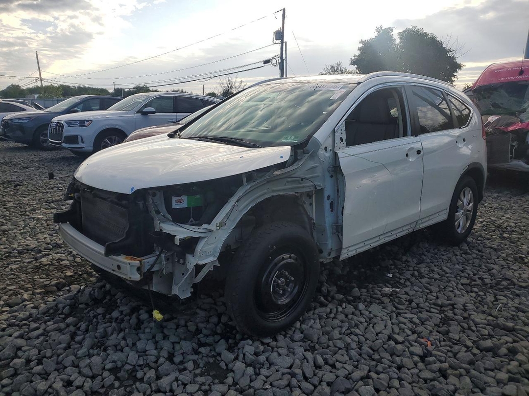 Vue de 2014 HONDA CR-V EXL, angle 1