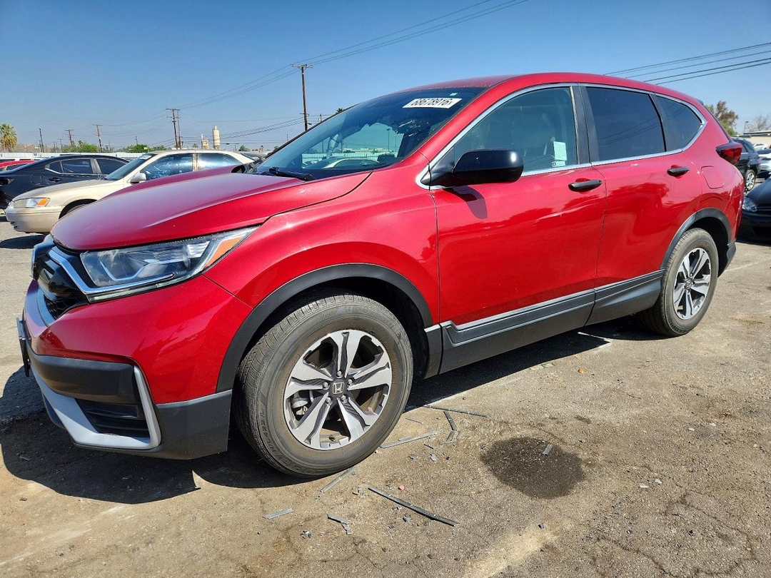 Вид 2020 HONDA CR-V LX, угол 1