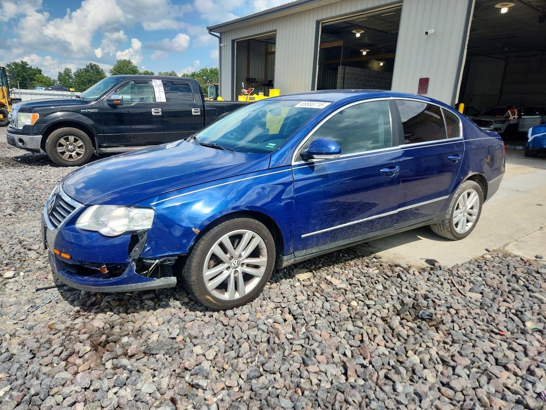 Вид 2008 VOLKSWAGEN PASSAT TURBO, угол 1