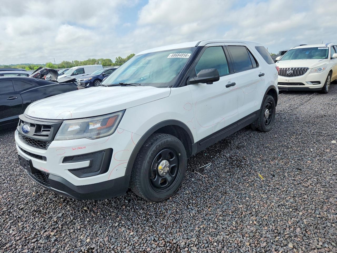 Vedere 2017 FORD EXPLORER POLICE INTERCEPTOR, unghi 1
