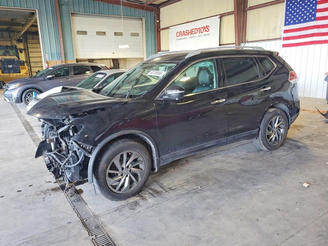 Vedere 2015 NISSAN ROGUE SL, unghi 1