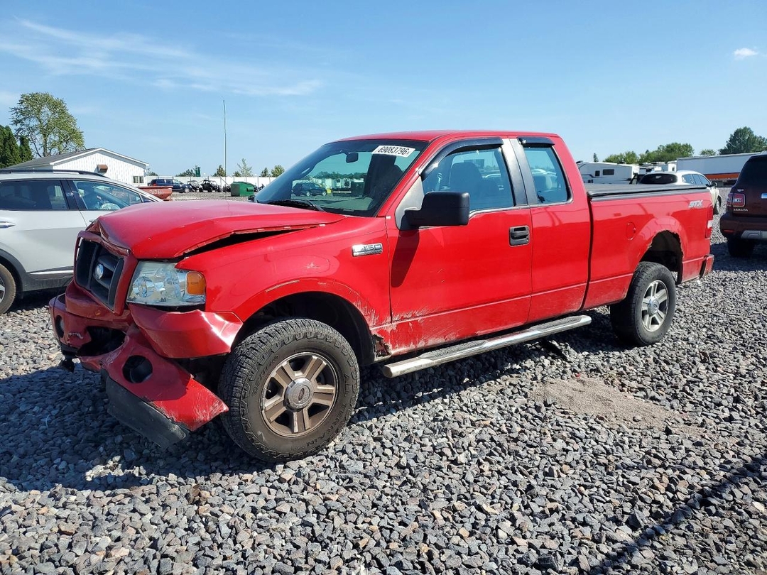 Вид 2008 FORD F150, угол 1
