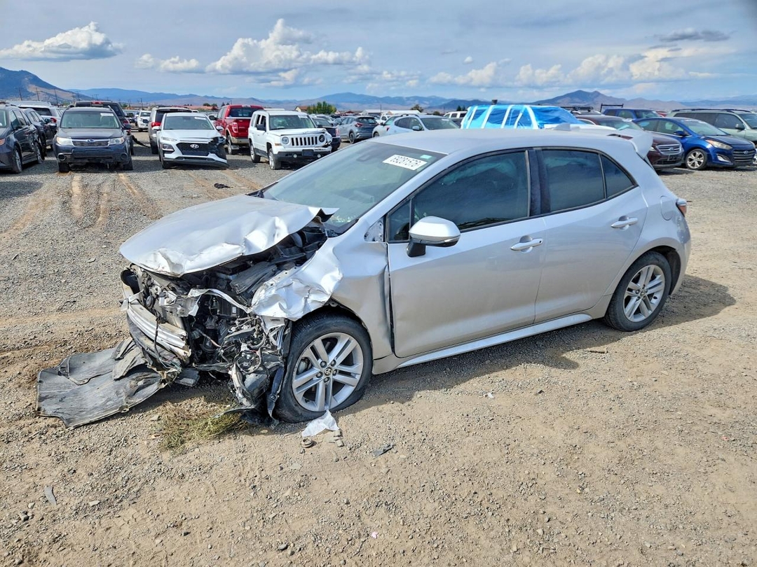 Vedere 2019 TOYOTA COROLLA HATCHBACK SE, unghi 1