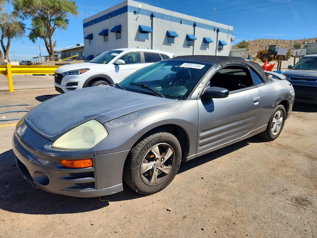 منظر 2005 MITSUBISHI ECLIPSE SPYDER GS، زاوية 1