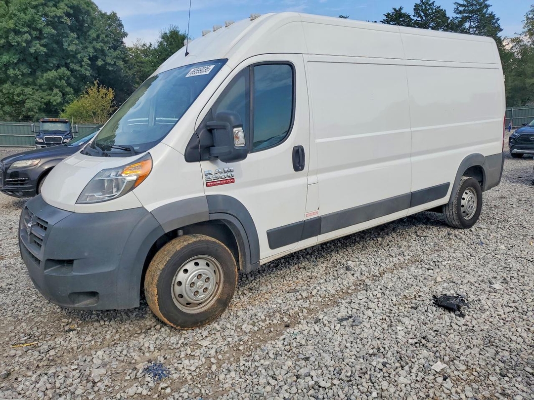 Vue de 2018 RAM PROMASTER 2500 VF DELIVERY VAN, angle 1