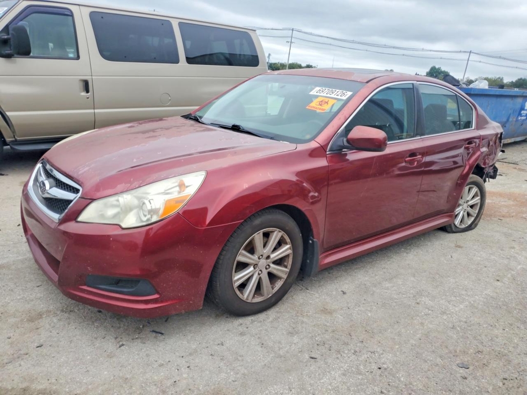 2011 SUBARU LEGACY 2.5I PREMIUM view, angle 1