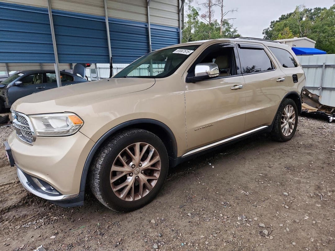 2014 DODGE DURANGO CITADEL view, angle 1