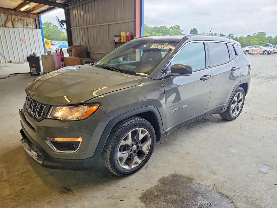 2019 JEEP COMPASS LIMITED view, angle 1