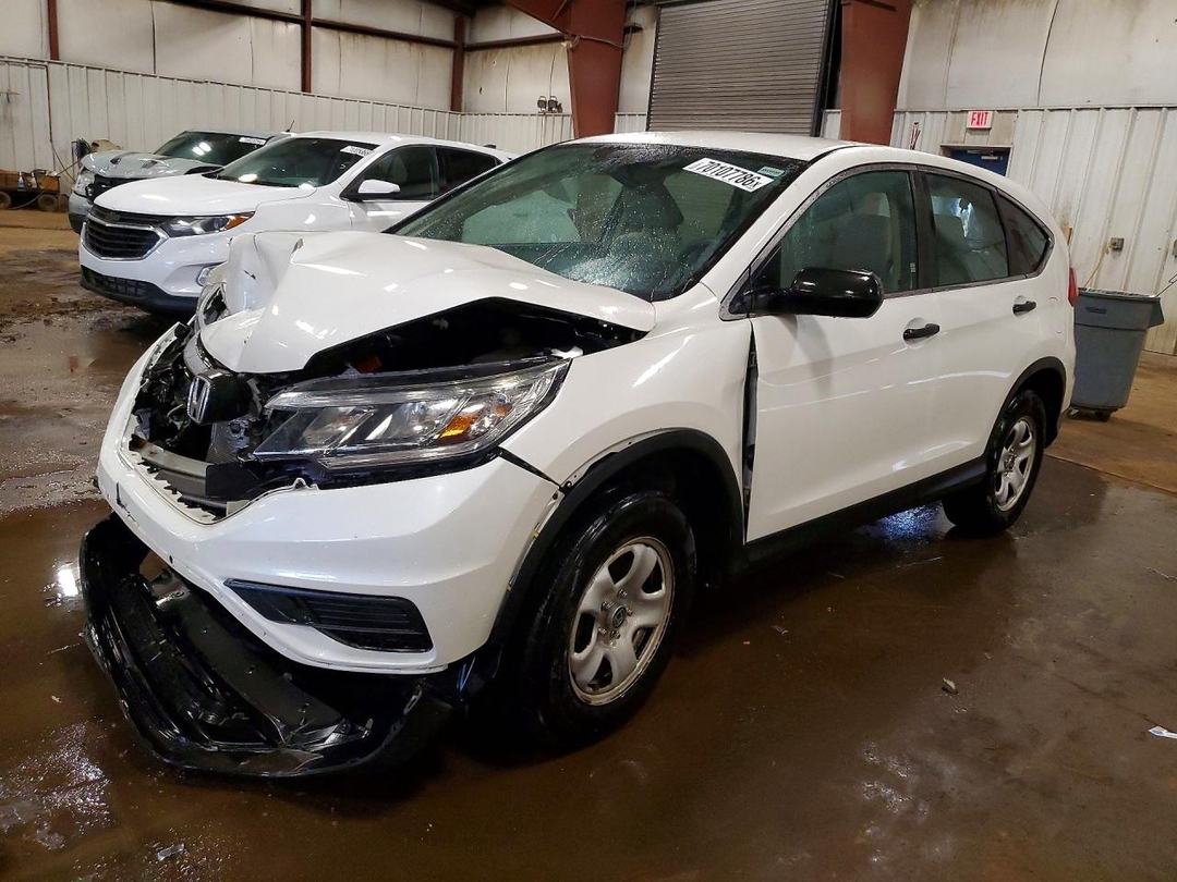 Vue de 2016 HONDA CR-V LX, angle 1