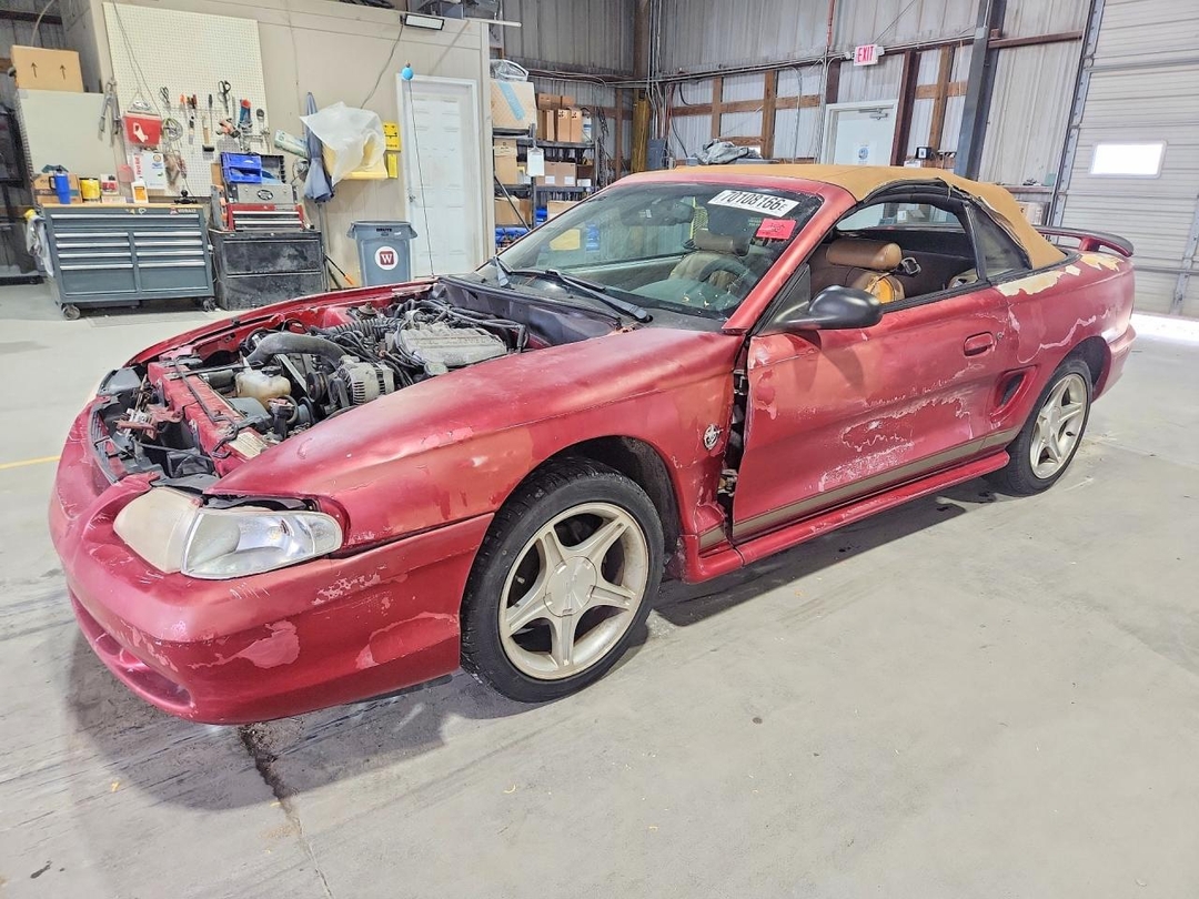 1998 FORD MUSTANG view, angle 1
