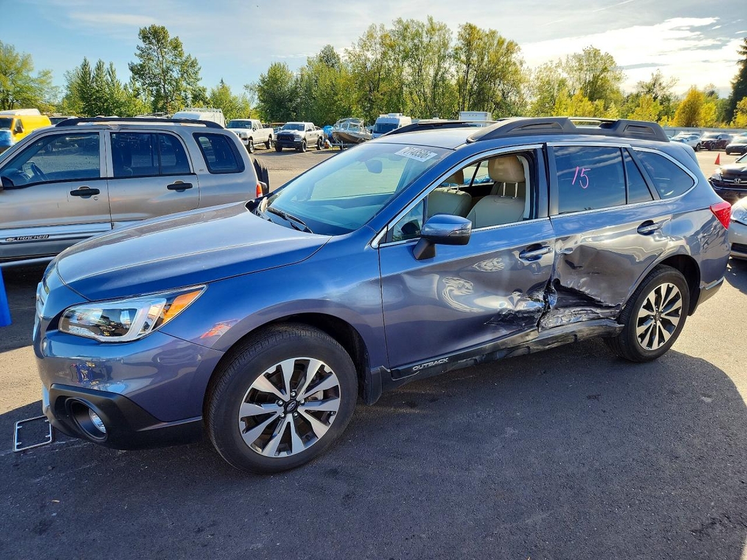 2015 SUBARU OUTBACK 2.5I LIMITED view, angle 1