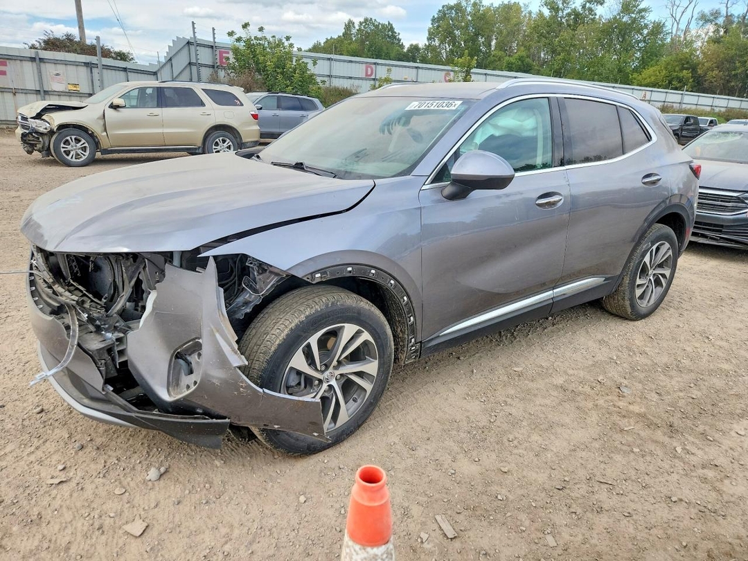 Вид 2022 BUICK ENVISION ESSENCE, угол 1