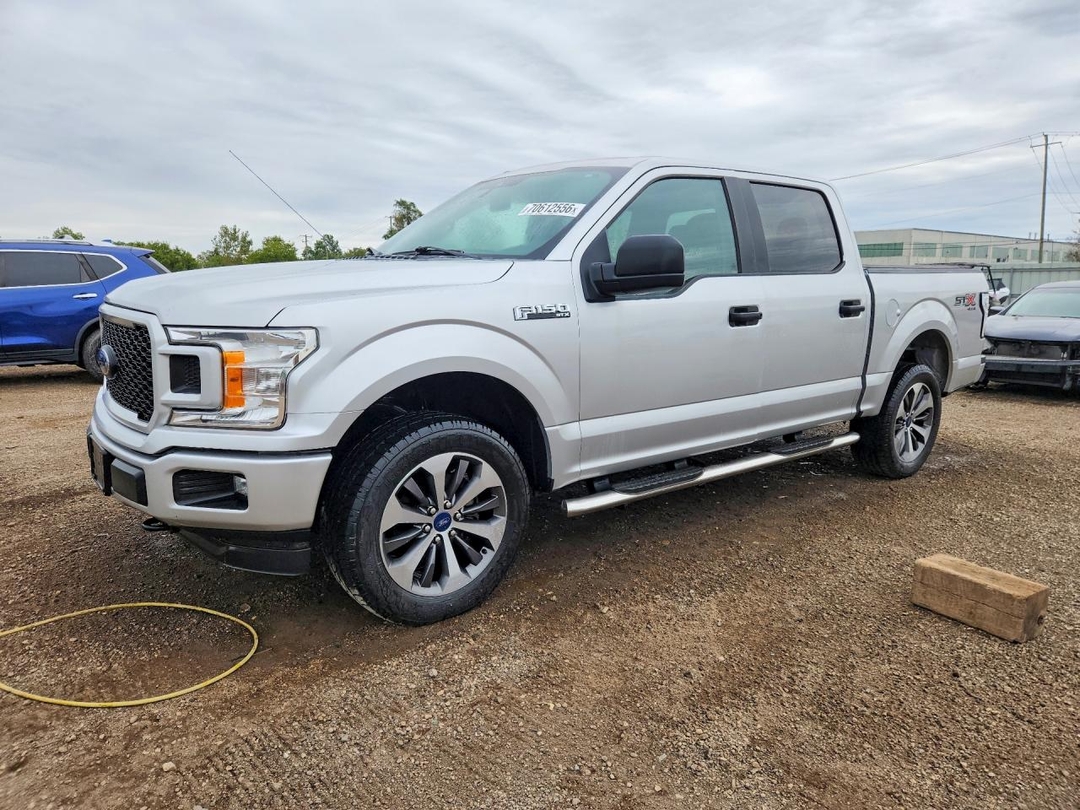 Вид 2019 FORD F150 SUPERCREW, угол 1
