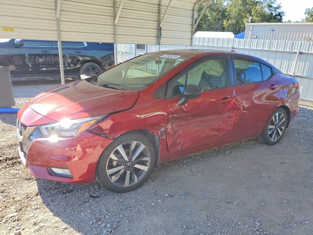 Vedere 2021 NISSAN VERSA SR, unghi 1
