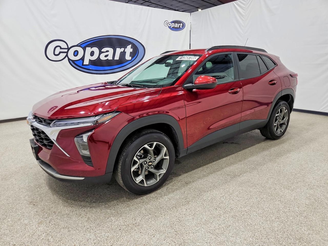Vue de 2025 CHEVROLET TRAX 1LT, angle 1