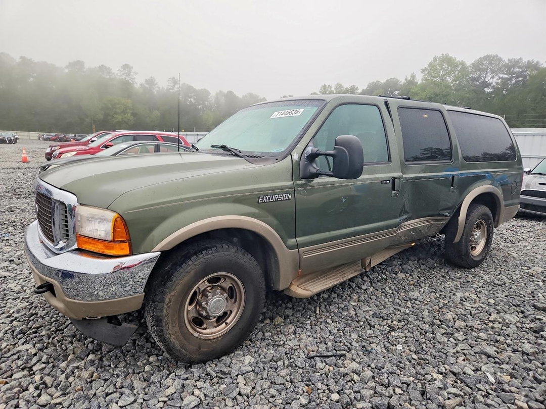 Vista de 2000 FORD EXCURSION LIMITED, ángulo 1