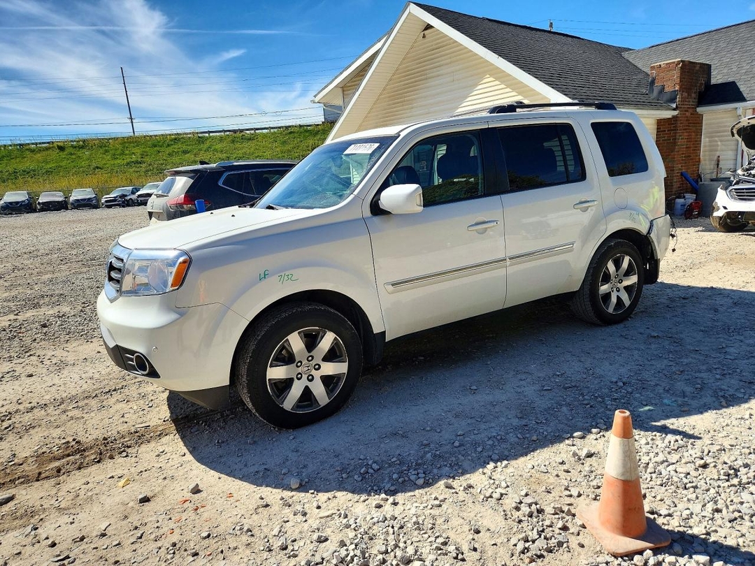 2014 HONDA PILOT TOURING view, angle 1