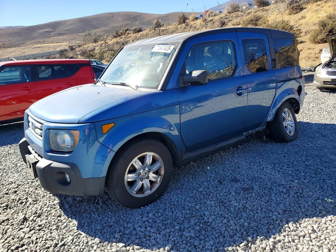 Vue de 2008 HONDA ELEMENT EX, angle 1