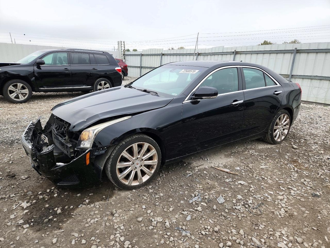 منظر 2013 CADILLAC ATS LUXURY، زاوية 1
