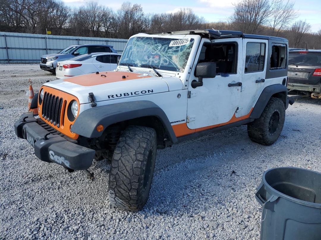 Vedere 2014 JEEP WRANGLER UNLIMITED RUBICON, unghi 1