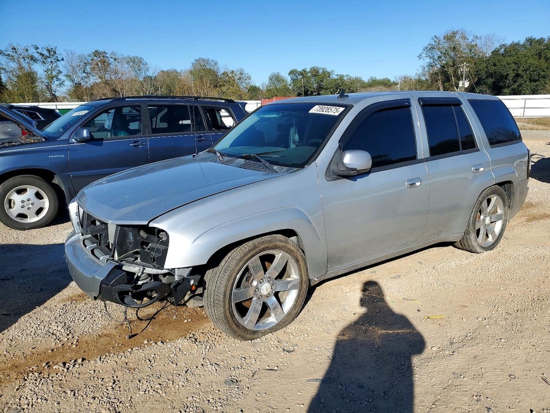 Vue de 2007 CHEVROLET TRAILBLAZER LS, angle 1