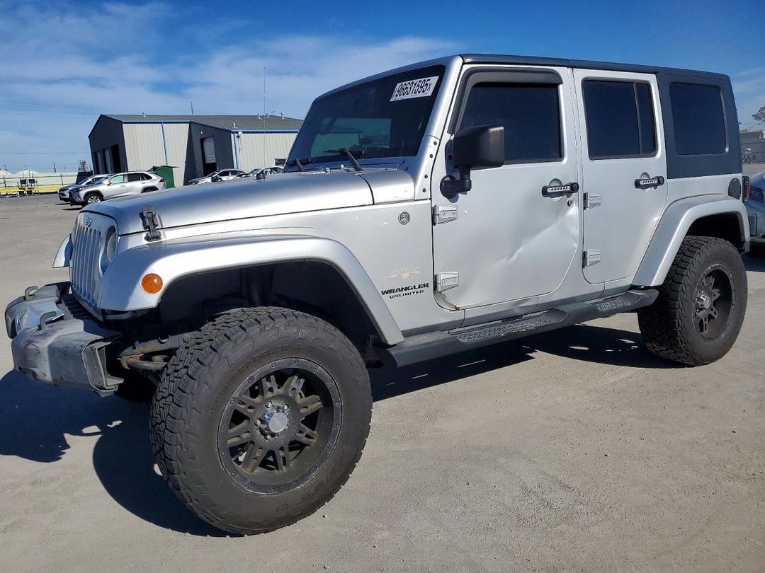 Вид 2008 JEEP WRANGLER UNLIMITED SAHARA, угол 1