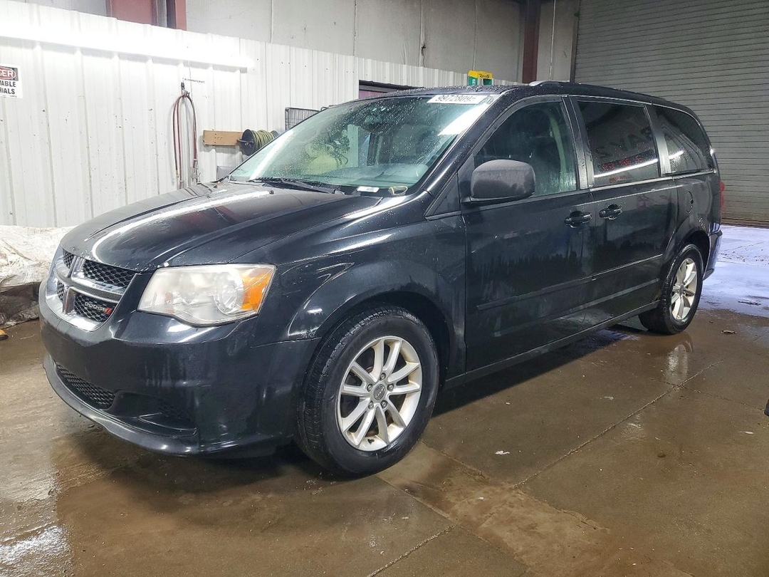 Vedere 2014 DODGE GRAND CARAVAN SXT, unghi 1