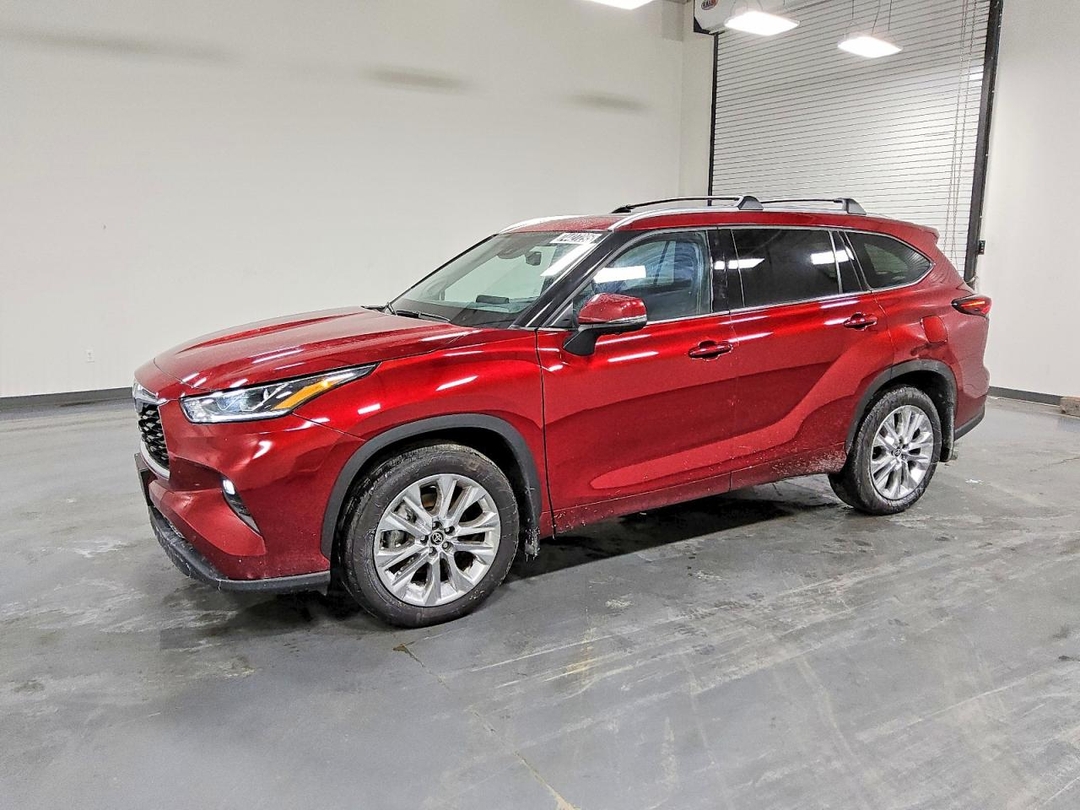 Vue de 2025 TOYOTA HIGHLANDER LIMITED, angle 1