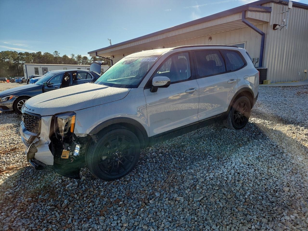 Vista de 2022 KIA TELLURIDE EX, ángulo 1