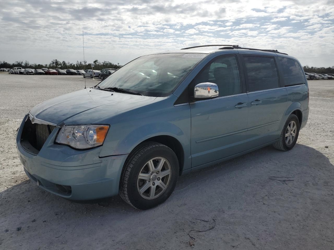 Vista de 2008 CHRYSLER TOWN &amp; COUNTRY TOURING, ángulo 1