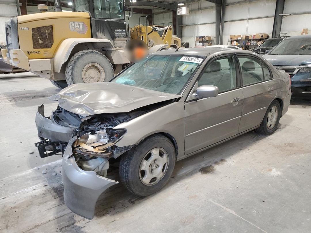 Vista de 2004 HONDA CIVIC HYBRID, ángulo 1