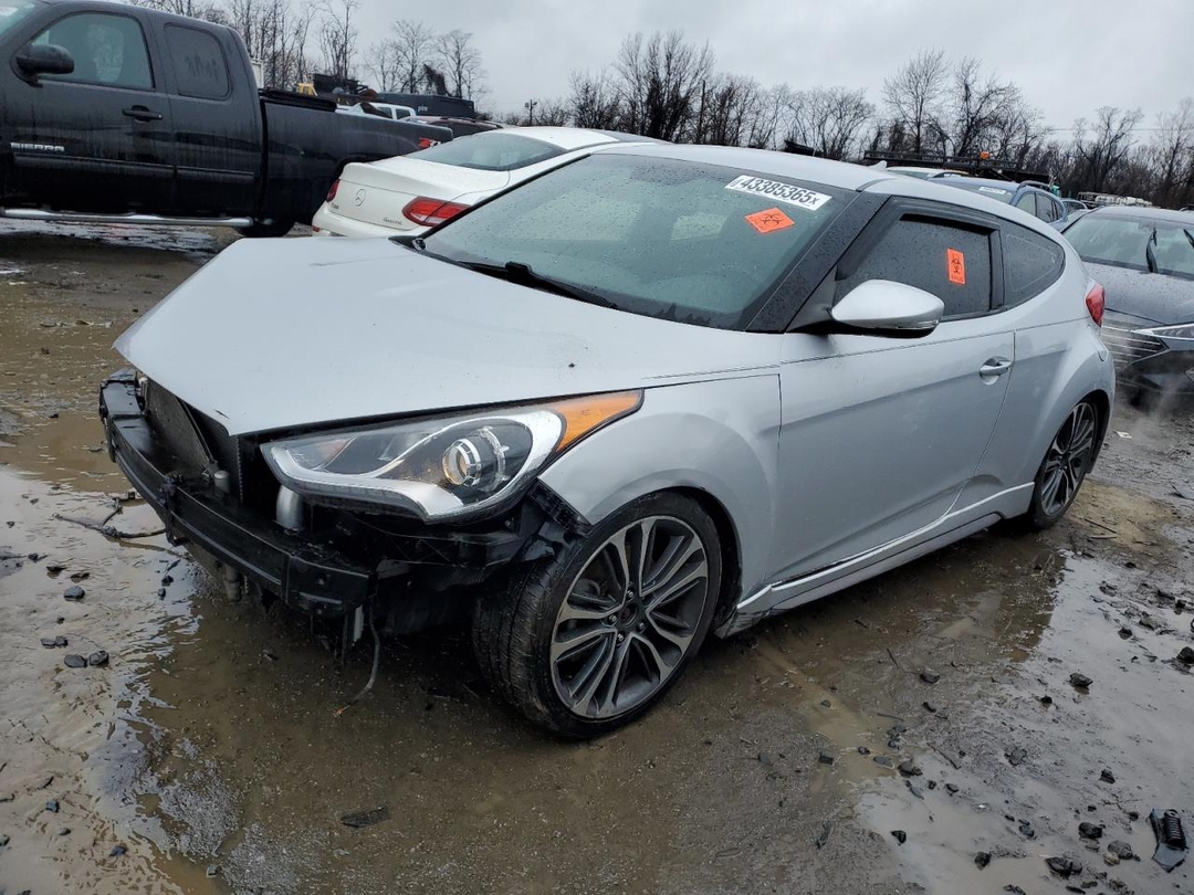 Vedere 2016 HYUNDAI VELOSTER TURBO, unghi 1