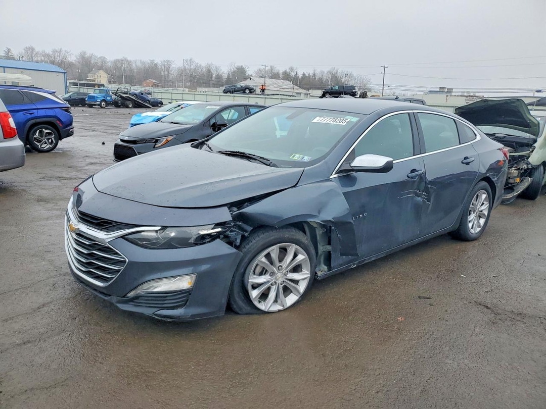 Vedere 2021 CHEVROLET MALIBU LT, unghi 1