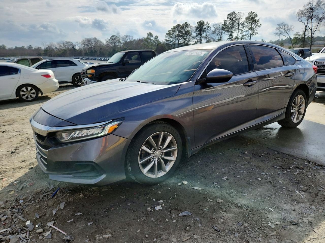 Vue de 2021 HONDA ACCORD LX, angle 1