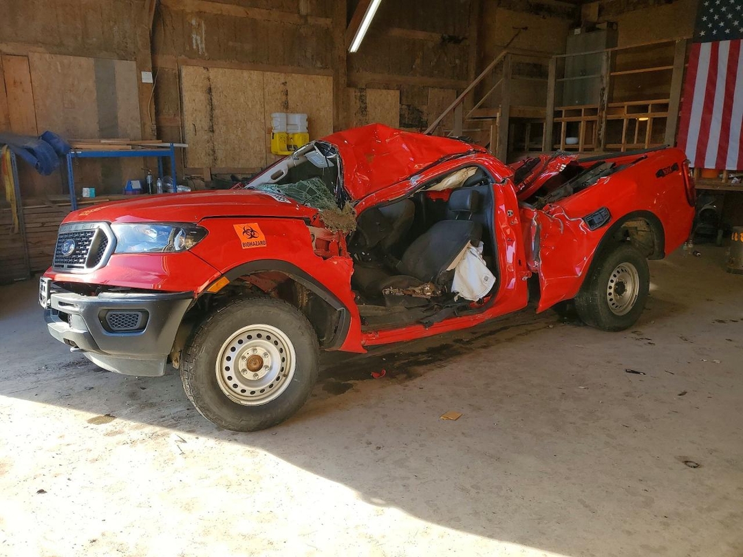 Vue de 2021 FORD RANGER XL, angle 1